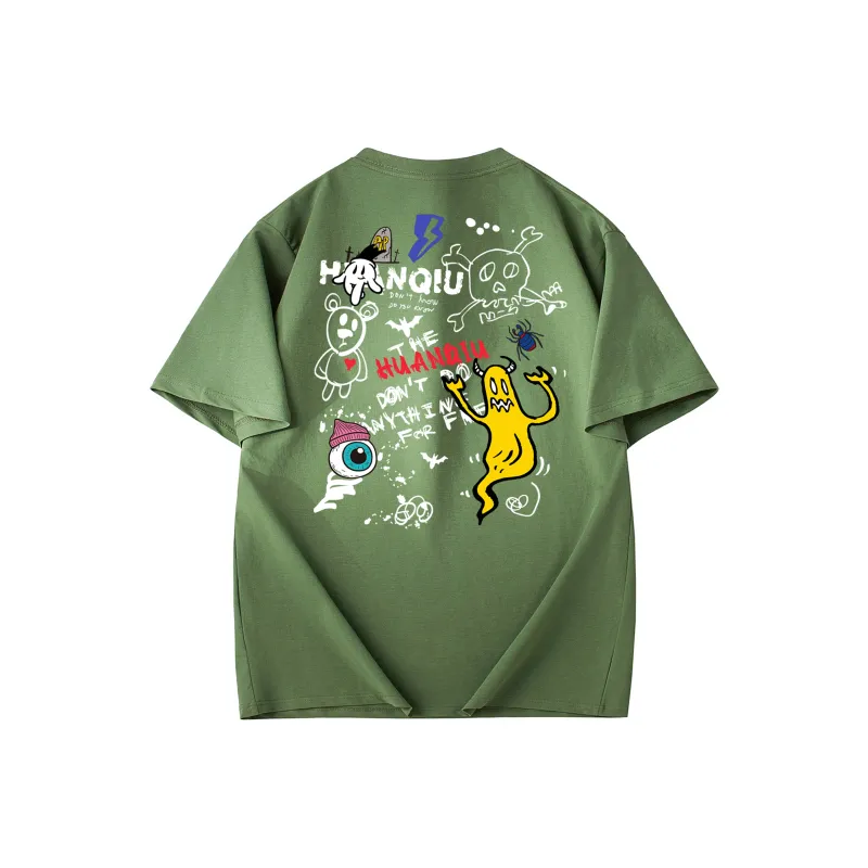 HUANQIU T Shirts Unisex-8