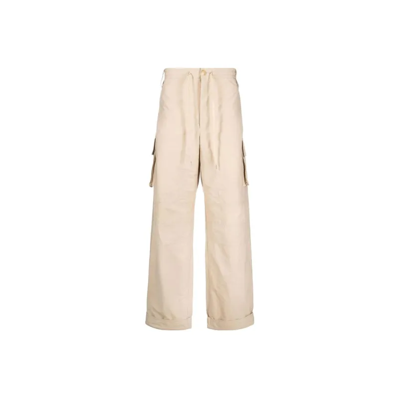 Jacquemus Pocket Detailed Drawstring Cargo Trousers-0