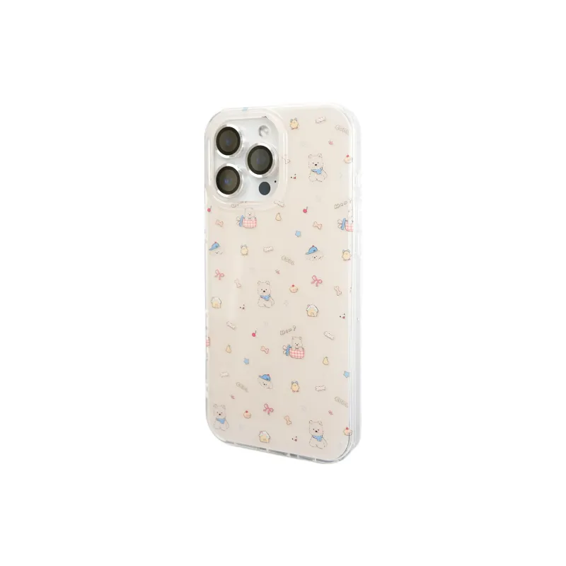 Wei Xin Acrylic Material Cake West Highland Puppy Phone Cases Compatible With IPhone 16/15 Pro Max/Apple 13/14 Pro/Max-4