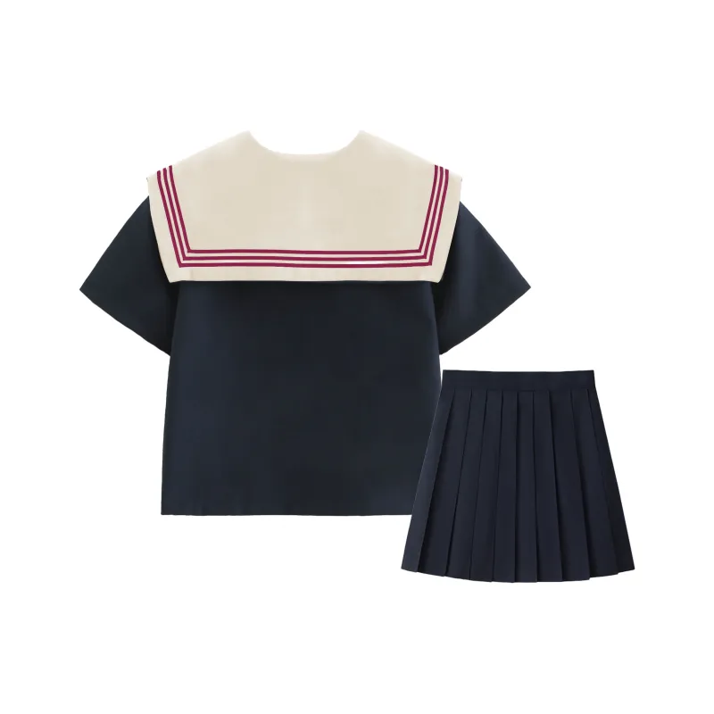 Luohua Candy Two Piece Skirt Sets Women's-1