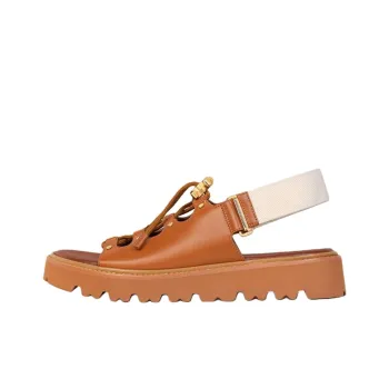 CELINE Billie One Strap Sandals Women's Brown