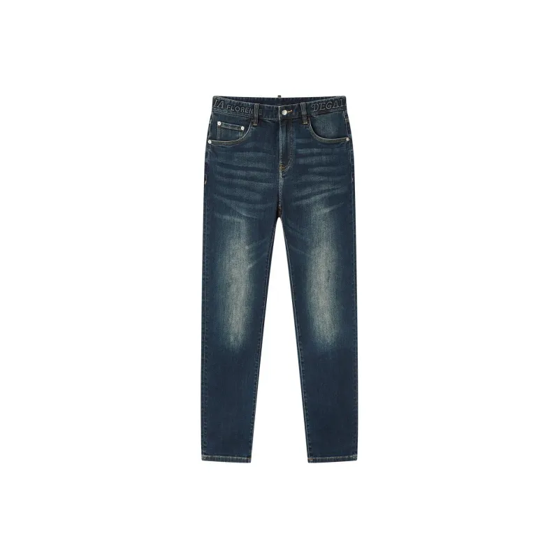 DEGAIA Jeans Men's Dark Denim Blue-0