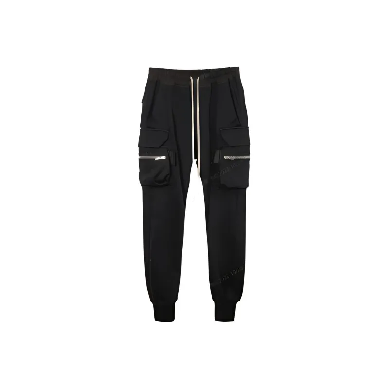 RICK OWENS/RO Cargo Pants Men's Plum-0