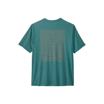 Patagonia T Shirt Men's Wetland Blue