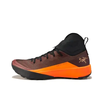 Arcteryx Verte Anti Slip Wear Resistant High Top Trail Running Shoes Men's Umber Orange