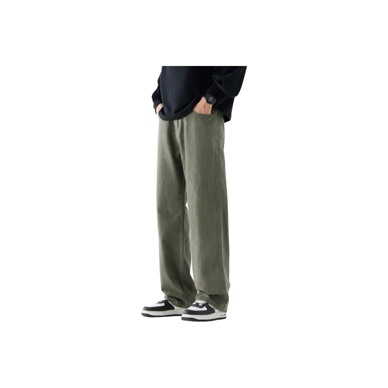 LONSDALE Jeans Unisex Army Green-0