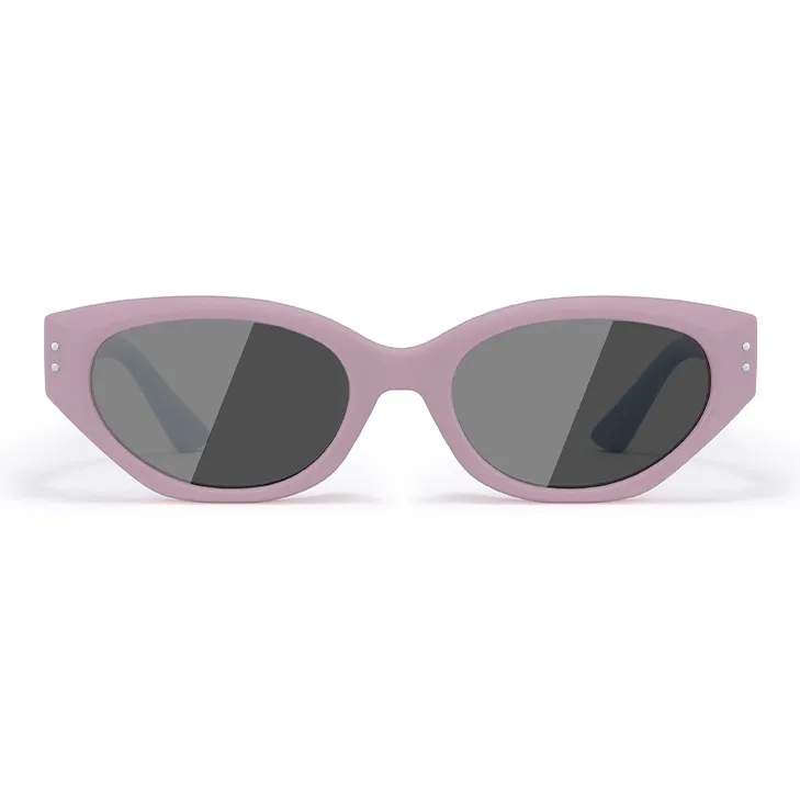 BERTHA Silicone Oval Sunglasses Kids' Black, White, Blue Orange, Purple Pink-7