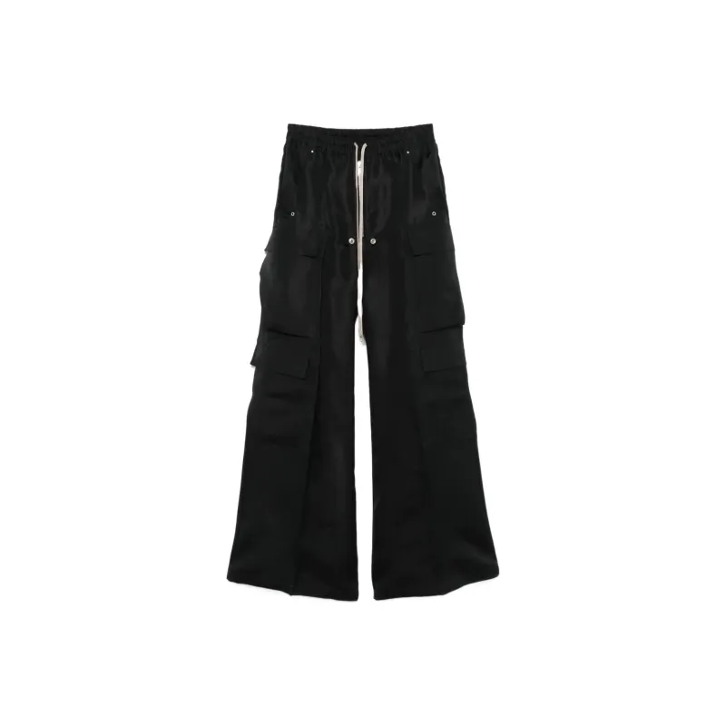 RICK OWENS Cargobelas Drawstring Trousers-0