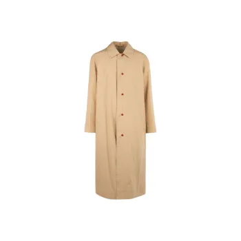 KENZO Trench Coats Men Beige