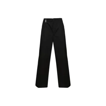 VERSACE JEANS Mid rise Wide leg Cropped Trousers