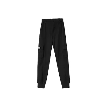 SUPERMOON Casual Pants Men's Black