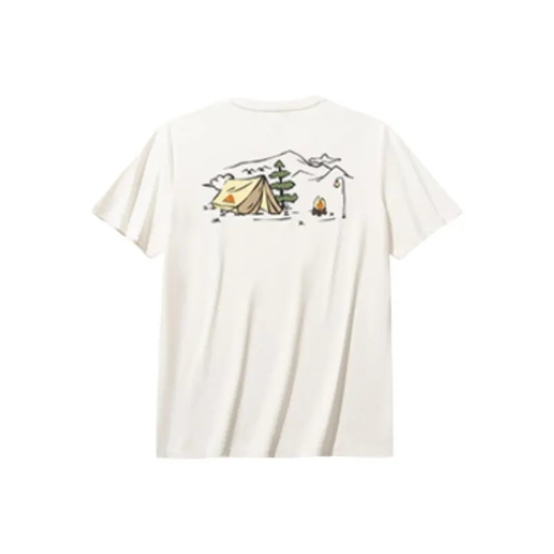 Anta Women's Outdoor Series T Shirt Women's Warm Jade White-1