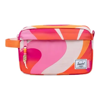 Herschel EcoSystem™600D Fabric Travel Toiletry Bag Set Unisex Butterfly Swirl Sun