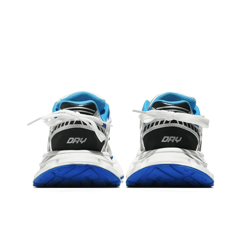 DIKENROK Slip Resistant, Abrasion Resistant, Breathable, Lightweight, Height Increasing Low Top Chunky Sneakers Unisex-13