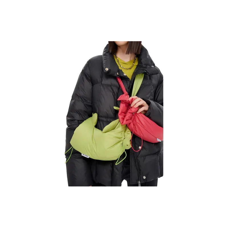 Self Who Polyamide Crossbody Bag Women's Apple Green/Rogue Red-1