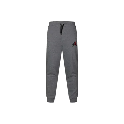 JORDAN Knitted Sweatpants Men Gray