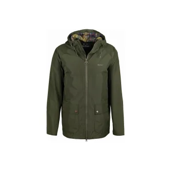 BARBOUR Hooded Domus Jacket Jackets Coats Men's Green