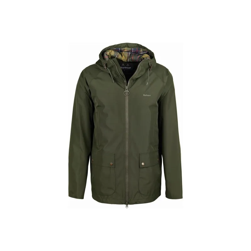 BARBOUR Hooded Domus Jacket Jackets Coats Men's Green-0