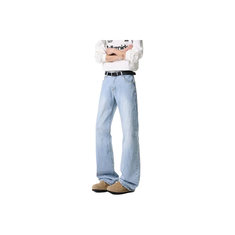 MEIPIN TANG Jeans Unisex-9