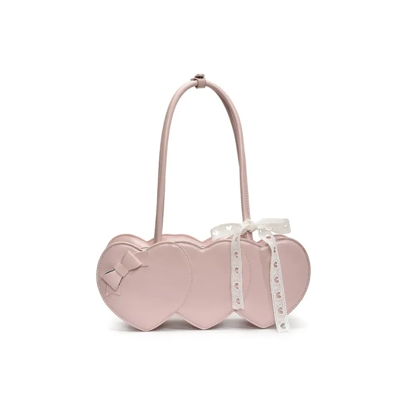 Bywhich PU Handbag Women's Pink-0