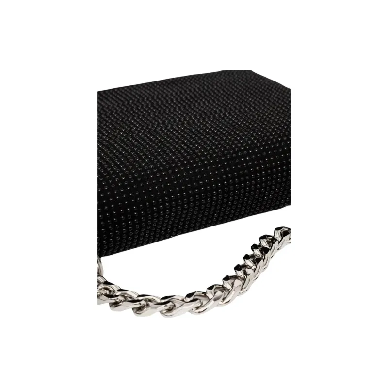 DKNY Rhinestone embellished Shoulder Bag-4
