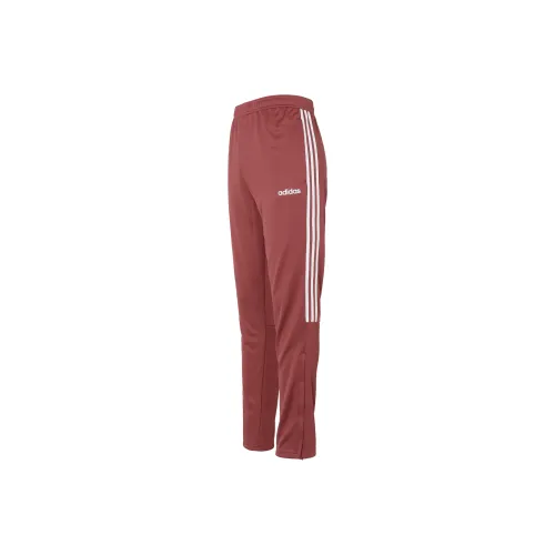 Adidas Knitted Sports Pants Men's Red