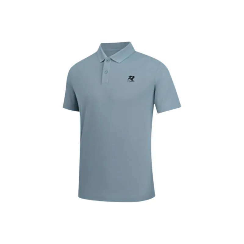 361° Polo Shirt Men's Island Gray Blue-0