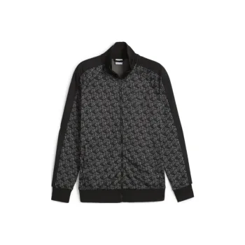 PUMA T7 AOP Track Jacket PT Jackets Coats Men's Black