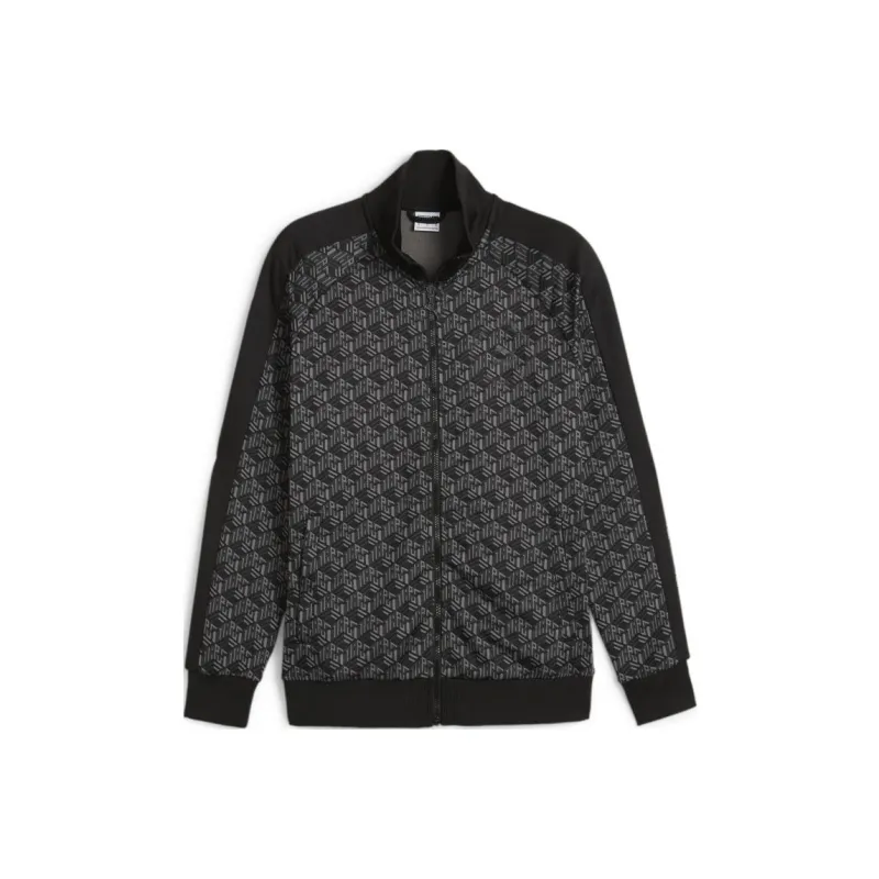 PUMA T7 AOP Track Jacket PT Jackets Coats Men's Black-0