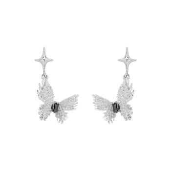 KING OF BLING Alloy With Zircon Earrings Women's