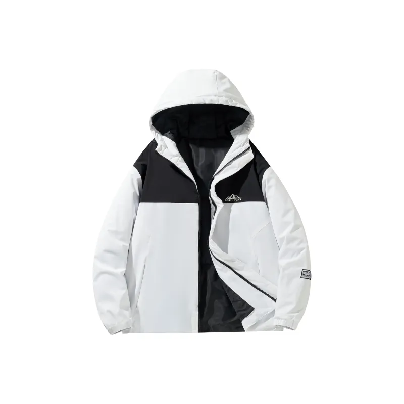 BOTH PLAY Puffer Jackets Unisex-19