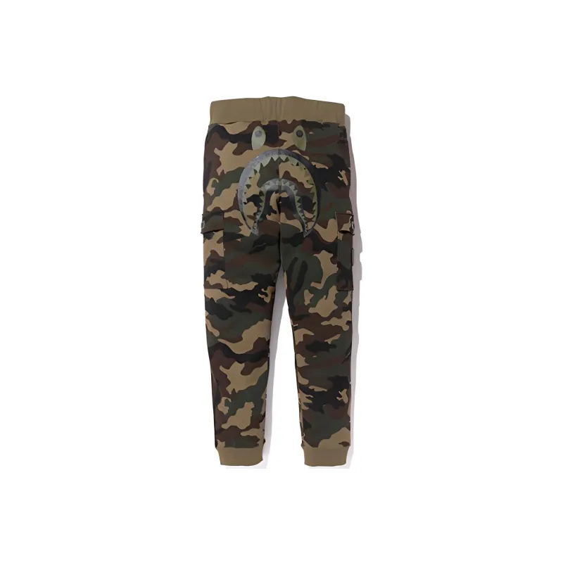 Undefeated X A BATHING APE Shark Series Knitted Sweatpants Unisex-0