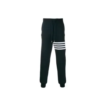 THOM BROWNE 4 Bar Cotton Track Pants