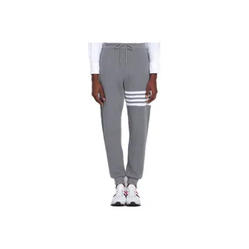 THOM BROWNE 4 Bar Waffle Stitch Track Pants