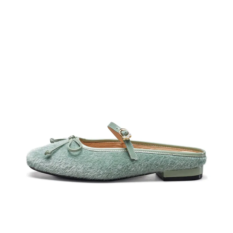 YEARCON Rubber Sole Closed Toe Slippers Women's-4
