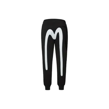 EVISU Knitted Sweatpants Men Black