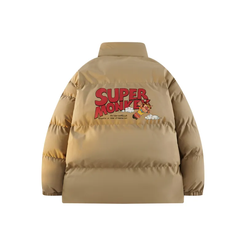 VniVerseVClub Puffer Jacket Unisex White-9