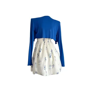 Flowers In Water Skirt Set Women's