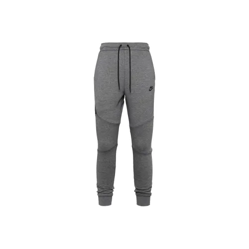 Nike Knitted Sweatpants Men Light Gray
