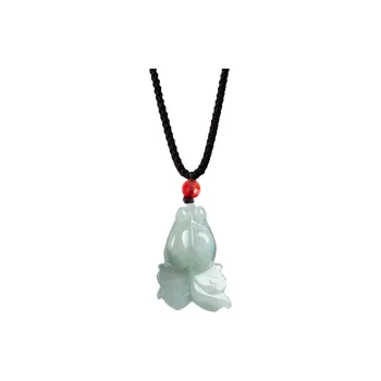 HUISHI Glutinous Jade Necklaces Unisex