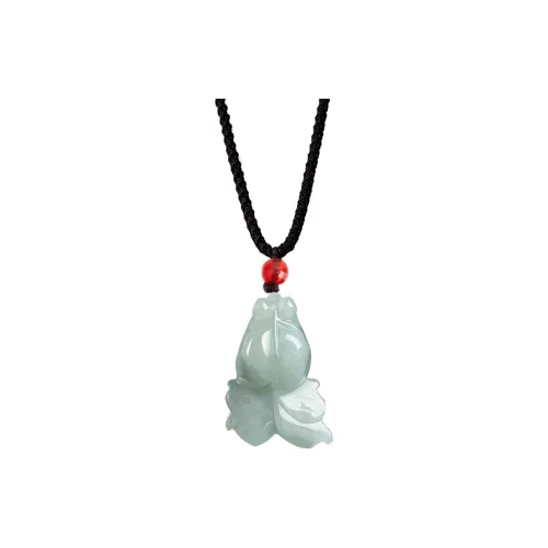 HUISHI Glutinous Jade Necklaces Unisex
