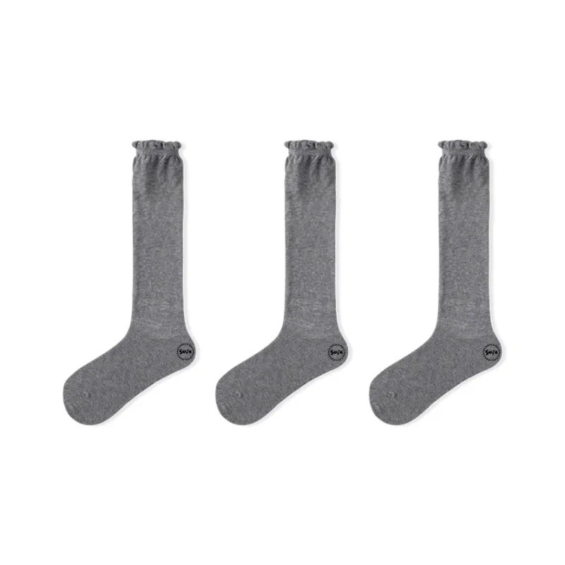 SOIE Knee High Socks Women's Combo Set-15