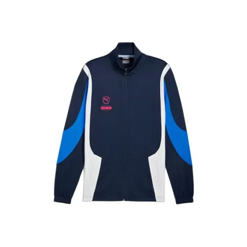 PUMA King Pro SS24 Football Jacket Jackets Coats Men's Marine Blue