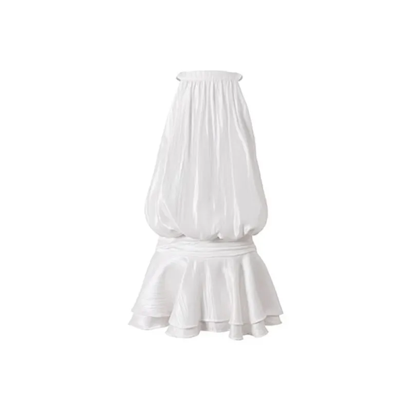 Yvetteclassic Sleeveless Dress Women's White-1