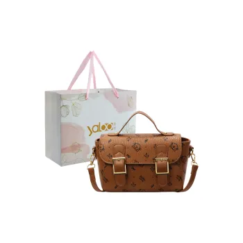 Yalu PU Shoulder Bag, Crossbody Bag, Handbag Women's Brown/Pink/Ecru/Black