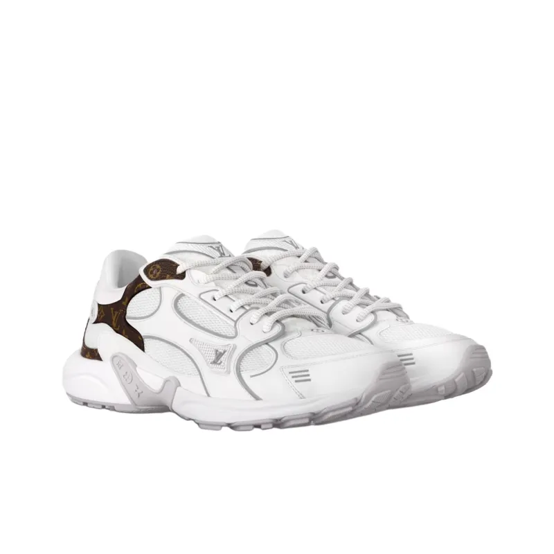 LOUIS VUITTON Olympia Low Top Casual Shoes Women's White-2