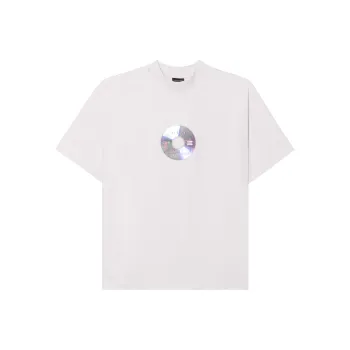 Balenciaga T Shirt Regular Fit Unisex Ecru