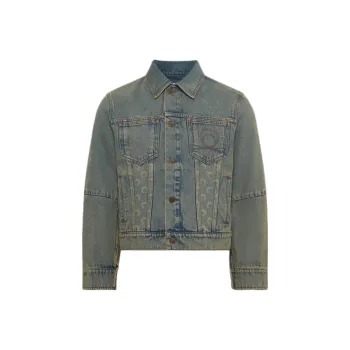 Marine Serre Moon Laser Denim Jacket