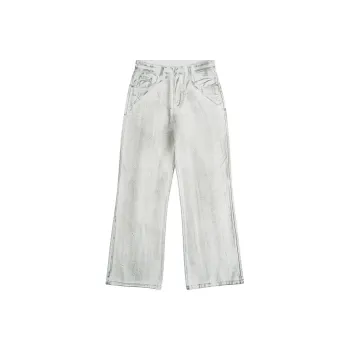 PANDA ADEVIL Jeans Unisex Dirty White