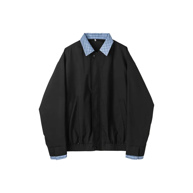 MKZA Jackets Coats Unisex Dark Blue-2